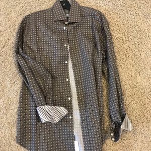 Thomas Dean men’s button down shirt
